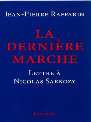 cover image of La dernière marche